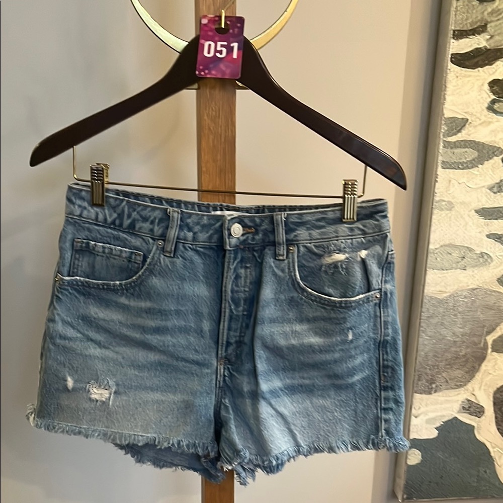 #51 Dynamite Denim Blue Women's Shorts Size 28 Waist 15